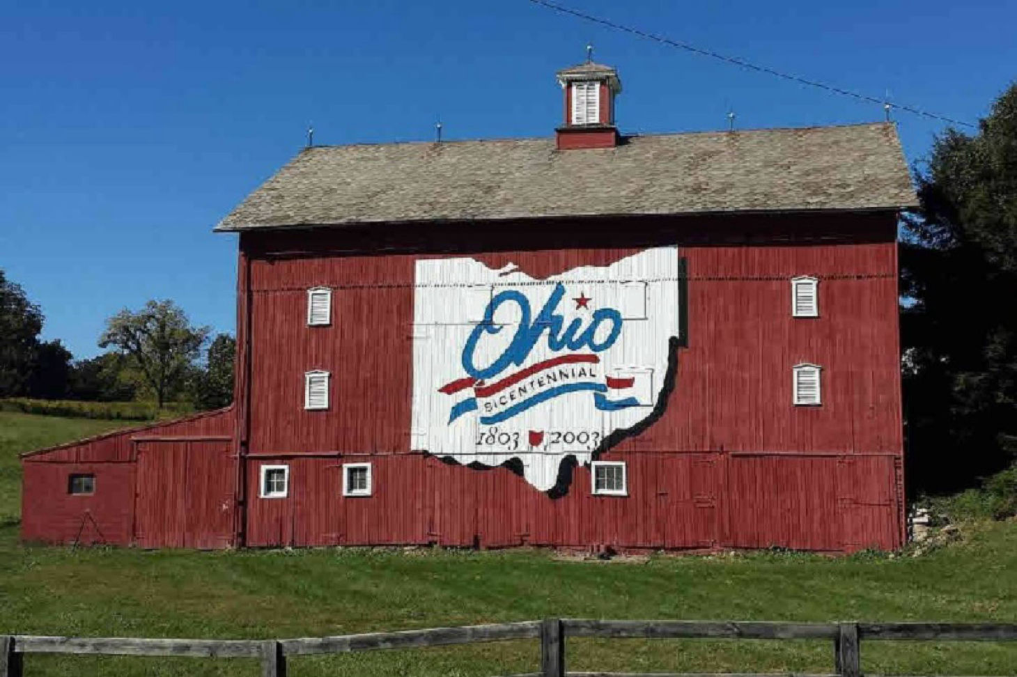 Orange Township barn. Copyright Bruce Kullberg