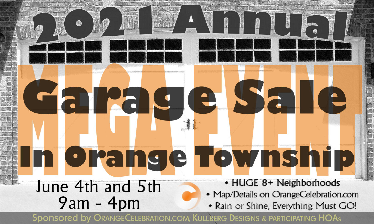 2021 Annual Mega Event Garage Sale